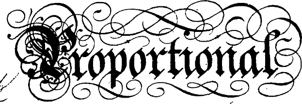 Eine Schwarz-Weiß-Zeichnung des Wortes "Konzern" in einer kräftigen, kalligraphischen Schrift, umgeben von kunstvollen Schwüngen und Verzierungen.